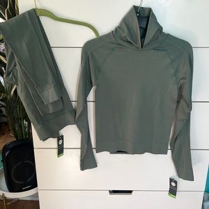 New sage, green workout set